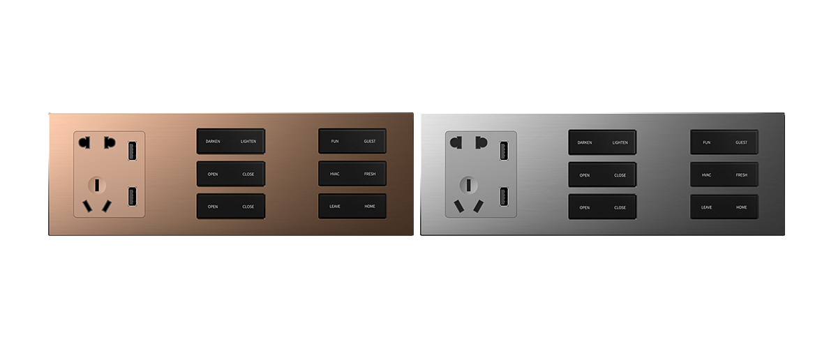 Socket+Keys+Keys Smart Switch 3 Gang